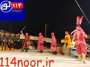 اجرای تعزیه خرابه های شام در یاسوج