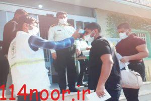 انجام غربالگری مشمولان در مراکز وظیفه عمومی در روز اعزام به خدمت