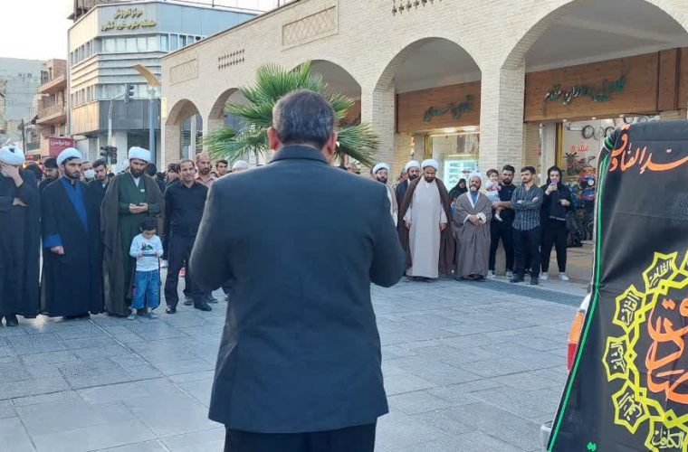 گچساران در غم شهادت امام صادق (ع) به سوگ نشست+تصاویر 