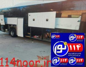 توقیف اتوبوس حامل کالاهای قاچاق در “گچساران”