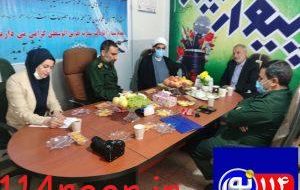 بازدید مسئولان سپاه فتح از دفتر رسانه های استان/رسانه های استان امید آفرینی را محور کارشان قرار دهند