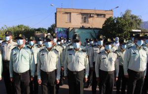 برگزاری مراسم صبحگاه عمومی بمناسبت آغاز هفته ناجا در شهرستان گچساران+تصاویر
