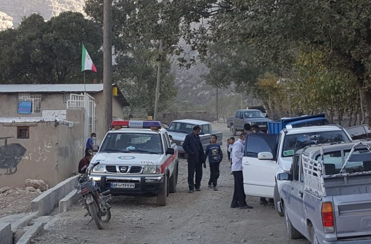 خدمت رسانی هلال احمر در اردوی جهادی دستگاههای اجرایی اعزام شده به روستاهای کم برخوردار منطقه جلاله+تصاویر