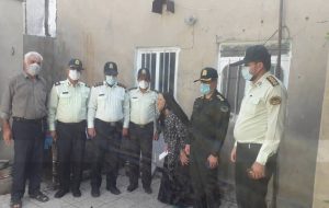 دیدار فرمانده انتظامی شهرستان گچساران با خانواده معظم شهدابه مناسبت هفته ناجا+تصاویر