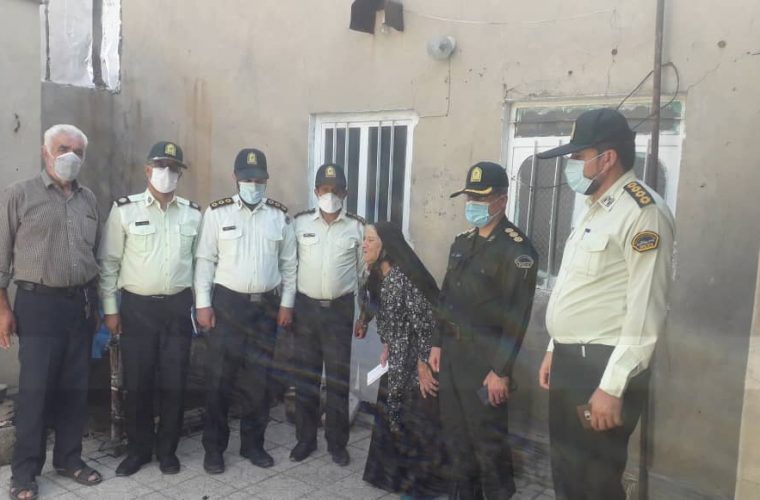 دیدار فرمانده انتظامی شهرستان گچساران با خانواده معظم شهدابه مناسبت هفته ناجا+تصاویر