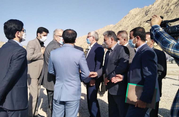 وزیر نفت از سد چم شیر در گچساران بازدید کرد