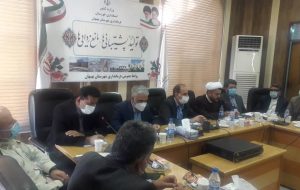 جلسه هماهنگی رفع مشکلات حوزه هلیگان بین شهرستان گچساران وبهبهان،در فرمانداری بهبهان برگزارشد+تصاویر
