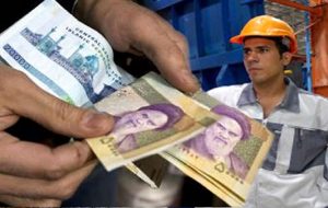 حقوق کارگران ۵۷ درصد افزایش یافت