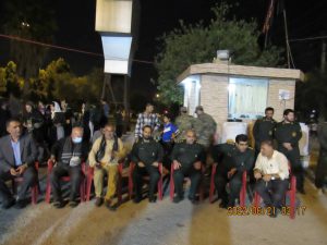 بازدید فرمانده سپاه ناحیه گچساران به همراه مسئول دفتر نمایندگی ولی‌فقیه در سپاه این شهرستان از موکب های دوگنبدان +تصاویر