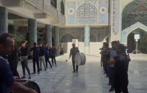 حرم مطهر حضرت بی‌بی‌حکیمه« پذیرای زائران و عزاداران در روز اربعین حسینی