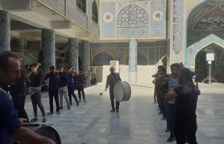 حرم مطهر حضرت بی‌بی‌حکیمه« پذیرای زائران و عزاداران در روز اربعین حسینی