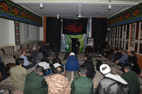 به همت دفتر امام جمعه گچساران مراسم  شب شهادت امام رضا ع برگزار شد