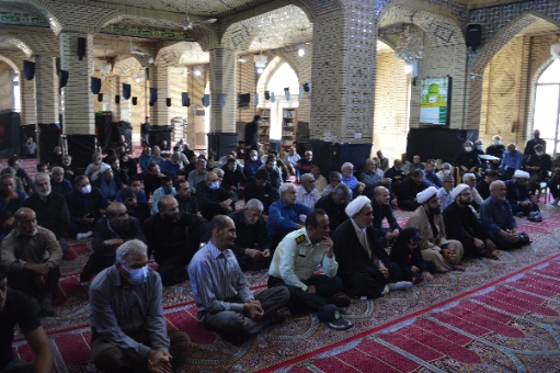 به همت موکب طریق کربلا مراسم عزاداری سالروز شهادت امام رضا ع در گچساران برگزار شد