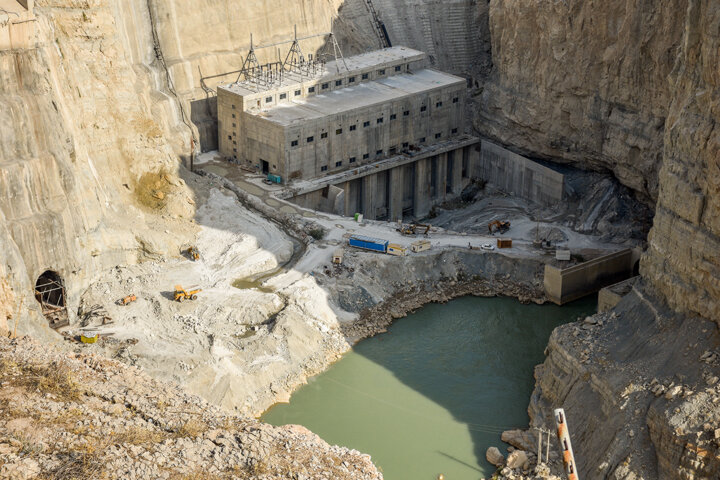 سد چم شیر در گچساران حدود ۹۱ درصد پیشرفت فیزیکی دارد