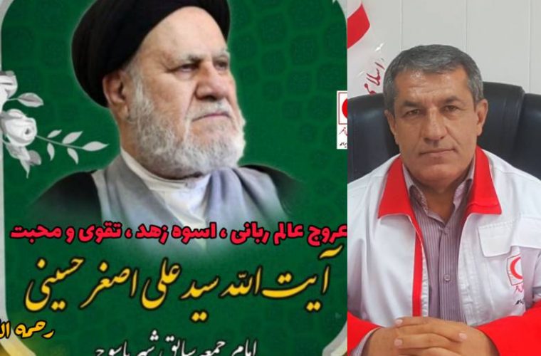 مدیرعامل جمعیت هلال احمر استان کهگیلویه و بویراحمدطی پیامی درگذشت ایت الله حسینی ره را  تسلیت کفت