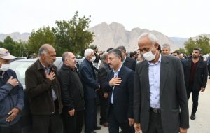 دیدار نماینده مدیرعامل مناطق نفت‌خیز جنوب با خانواده حادثه دیدگان شركت نفت گچساران