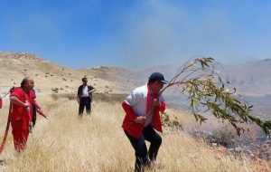 مانور امدادی که در گچساران با  واقعی همراه شد   
