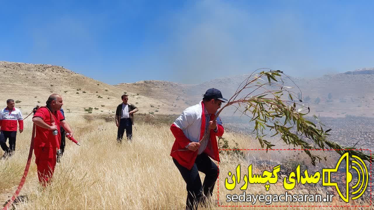 مانور امدادی که در گچساران با واقعی همراه شد مانور امدادی که در گچساران با واقعی همراه شد