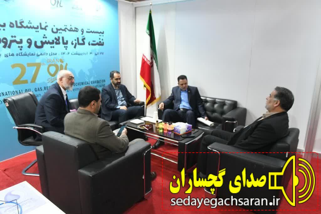 دیدار مدیرعامل شرکت بهره برداری نفت و گاز گچساران با مدیركل روابط عمومی وزارت نفت دیدار مدیرعامل شرکت بهره برداری نفت و گاز گچساران با مدیركل روابط عمومی وزارت نفت