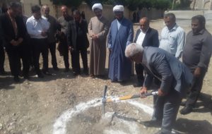 عملیات اجرایی ساخت زایرسرا در حرم امامزاده جعفر (ع)گچساران آغاز شد