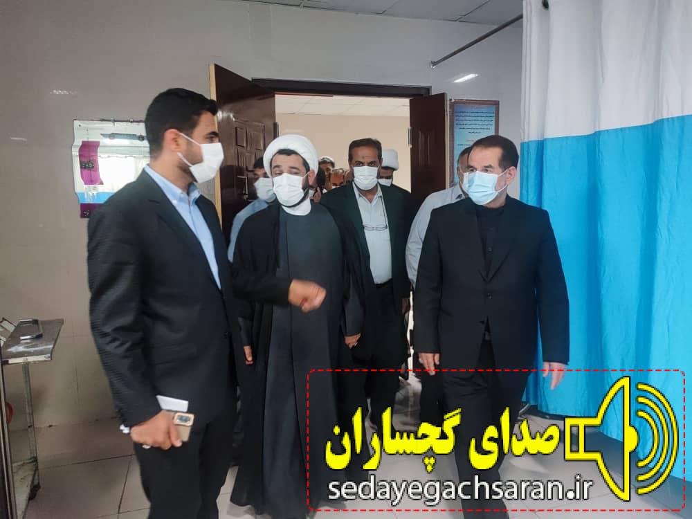 بازدید استاندار از بیمارستان امام خمینی(ره) دهدشت/ مشکل کمبود تجهیزات رفع شود
