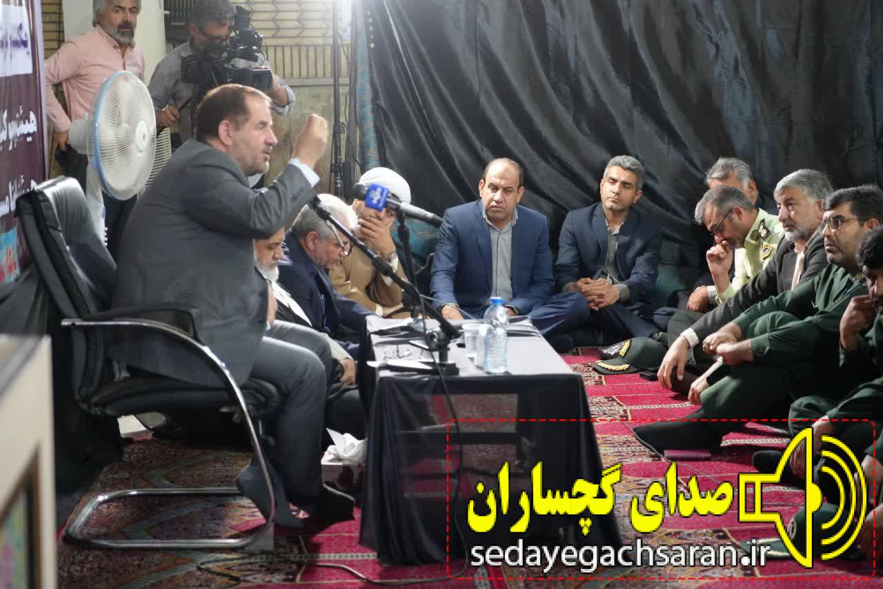 برنامههای تحول آفرین در گچساران در سفر دور دوم دولت/ سیاسیون فضای استان را انتخاباتی نکنند برنامههای تحول آفرین در گچساران در سفر دور دوم دولت/ سیاسیون فضای استان را انتخاباتی نکنند