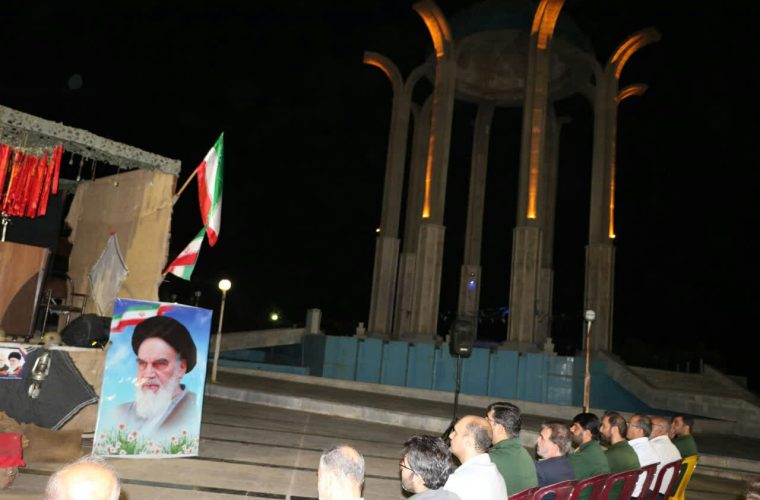 عطر و بوی شهدا در دانشگاه آزاد اسلامی واحد گچساران