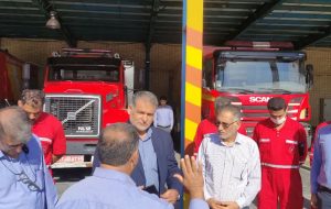 بازدید سر زده ی مدیرعامل شرکت بهره برداری نفت و گاز گچساران از اداره ایمنی؛ بهداشت؛ محیط زیست و پدافند غیرعامل نفت گچساران