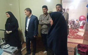 گچساران | بازدید از منزل افراد دارای معلولیت تحت پوشش به مناسبت هفته بهزیستی