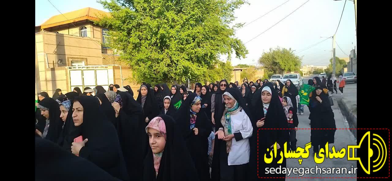 کاروان شادی به همت خواهران هئیتهای مذهبی در گچساران کاروان شادی به همت خواهران هئیتهای مذهبی در گچساران