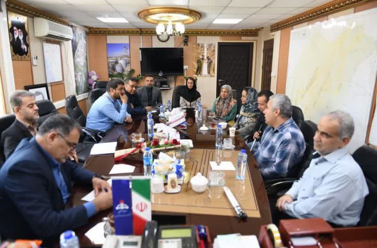 دیدار مدیرعامل نفت با انجمن نابینایان و کم بینایان صبح امید گچساران