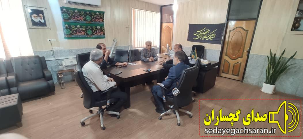 با هدف رفع مشکلات حوزه مسکن جامعه هدف بهزیستی شهرستان گچساراندیدار رئیس اداره بهزیستی شهرستان گچساران با مدیر راه و شهرسازی شهرستان
