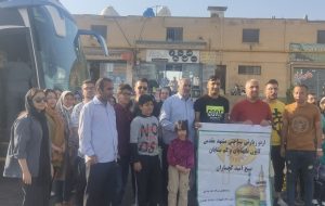 به مناسبت هفته اعصای سفید با همکاری اداره کل بهزیستی ، شرکت بهربرداری نفت و گاز گچساران ، خیرین و انجمن نابینایان صبح امید گچساران اردوی زیارتی سیاحتی مشهد مقدس ویژه نابینایان گچساران برگزار می کند