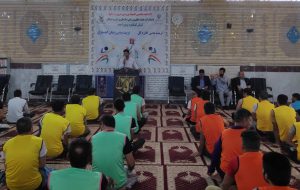 هفتمین المپیاد ورزشی درون زندانها در زندان گچساران برگزار شد
