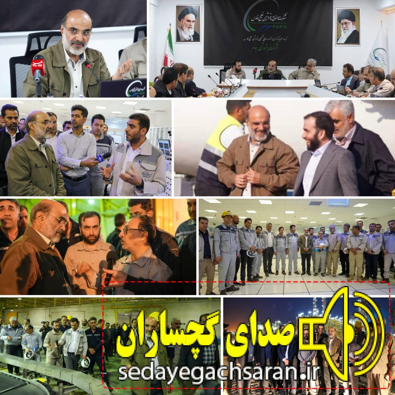 علی عسکری در پتروشیمی ایلام: مهمترین اولویت هلدینگ خلیج فارس در ایلام، افزایش سرانه اشتغال در استان است/ تاکید بر تحقق ظرفیت صد درصدی پتروشیمی ایلام با افزایش خوراک علی عسکری در پتروشیمی ایلام: مهمترین اولویت هلدینگ خلیج فارس در ایلام، افزایش سرانه اشتغال در استان است/ تاکید بر تحقق ظرفیت صد درصدی پتروشیمی ایلام با افزایش خوراک