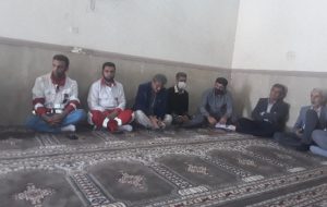 به مناسبت  هفته بسیج با حضور مدیران ادارات در روستای اسلام آباد   لیشتر گچساران میز خدمت برگزار شد 