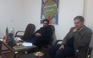 دیدار رئیس بهزیستی و معاون توانبخشی  بهزیستی گچساران با امام جمعه گچساران