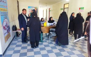 به مناسبت هفته جهانی  معلولین به همت شبکه بهداشت  و بهزیستی گچساران  میز سلامت برگزار شد