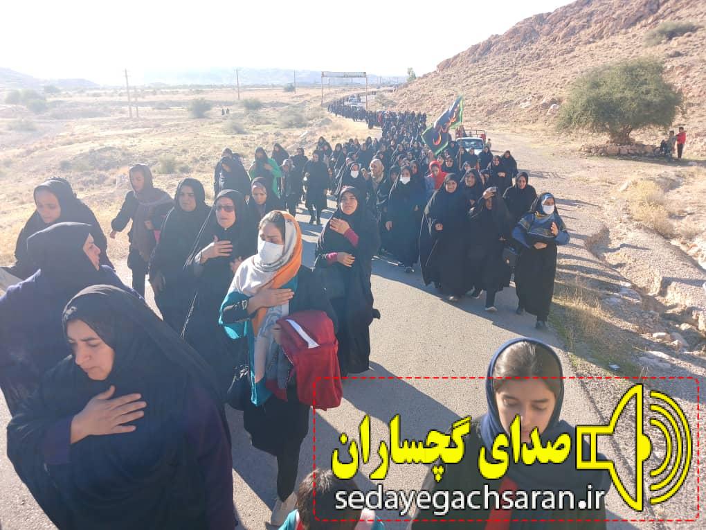 به همت حوزه علمیه حضرت بی بی حکیمه خاتون (خواهران) وهئیت های مذهبی گچساران انجام شد  پیاده روی خانواده به مناسبت سالروز وفات حضرت ام البنین س در گچساران برگزار شد