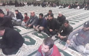 مراسم شام غریبان شهادت حضرت فاطمه ص به همت موکب طریق کربلا و هئیت رزمندگان اسلام در حسینیه ثارالله  گچساران برگزار شد