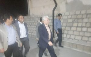 بازدید شبانه رئیس سازمان برنامه و بودجه از بافت فرسوده گچساران /قول پیگیری شاهینی برای حل مشکلات  بافت فرسوده گچساران 