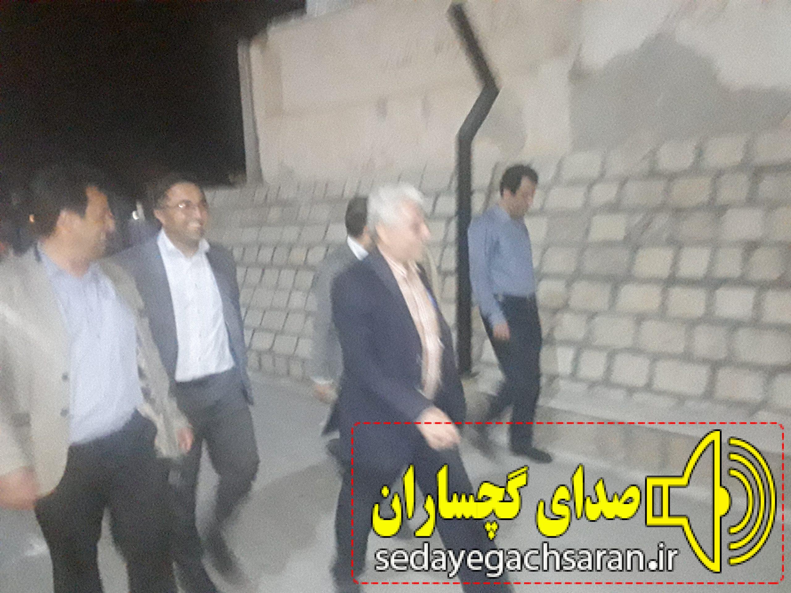 بازدید شبانه رئیس سازمان برنامه و بودجه از بافت فرسوده گچساران /قول پیگیری شاهینی برای حل مشکلات  بافت فرسوده گچساران 