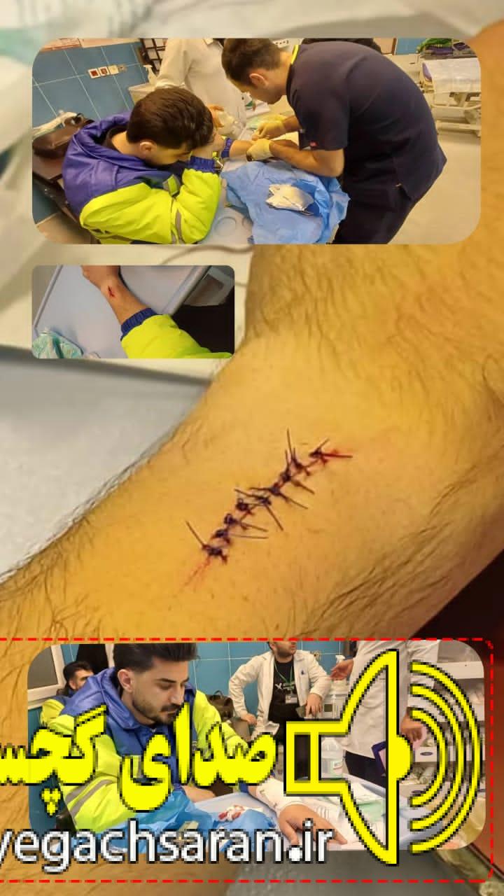 یکی از ماموران اورژانس استان با ایثارگری  مانع از دست دادن جان یکی از هم استانی های شد