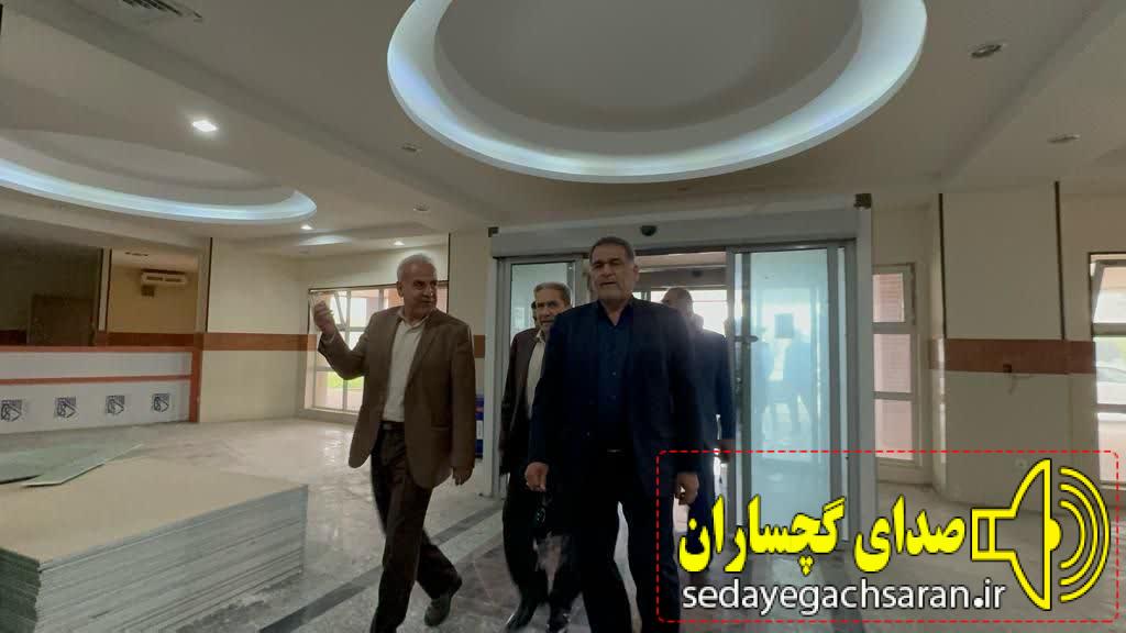 ۱۵ سال چشم انتظاری مردم گچساران/ افتتاح بیمارستان شهدای نفت گچساران در ابتدای سال آینده ۱۵ سال چشم انتظاری مردم گچساران/ افتتاح بیمارستان شهدای نفت گچساران در ابتدای سال آینده