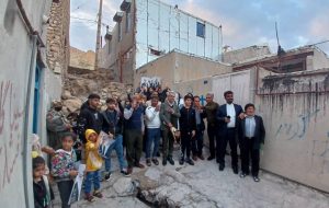ساسان تاجگردون در جمع خانواده های محله لبنان گفت دغدغه امروز  ما اشتغال جوانان هست