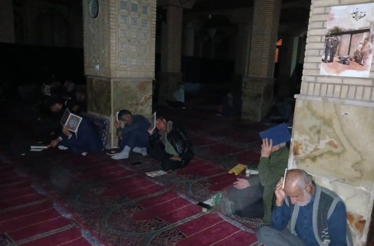 گچسارانی ها  در شب اول  لیالی قدربا خدای خویش راز نیاز کردند