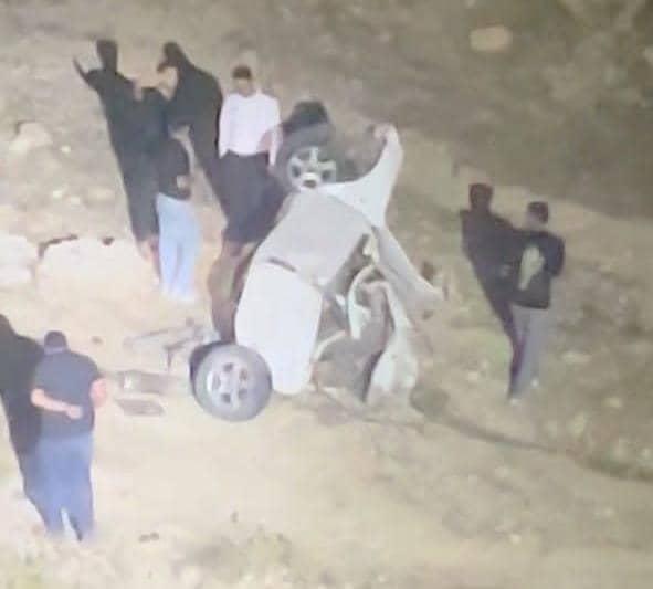 سقوط سمند به دره ۲ فوتی برجای گذاشت*