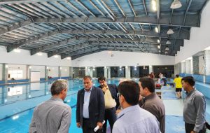 بازدید مدیرعامل شرکت نفت و گاز گچساران و هیات همراه از اماکن ورزشی