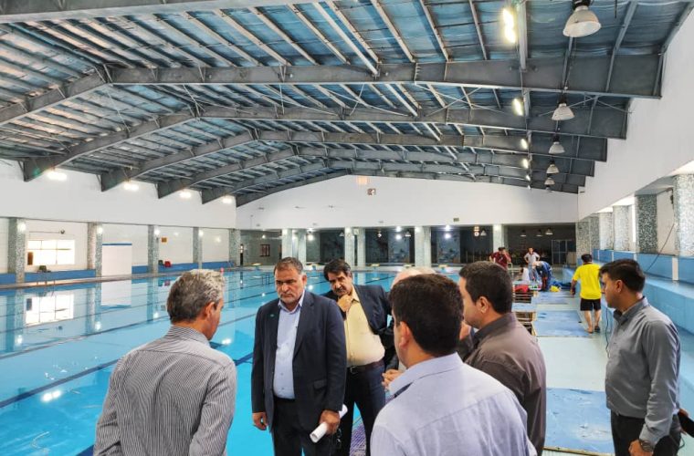 بازدید مدیرعامل شرکت نفت و گاز گچساران و هیات همراه از اماکن ورزشی