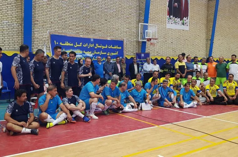 به یاد شهدای خدمت مسابقات فوتسال منطقه ۱۰ در استان کهگیلویه وبویراحمد برگزار شد